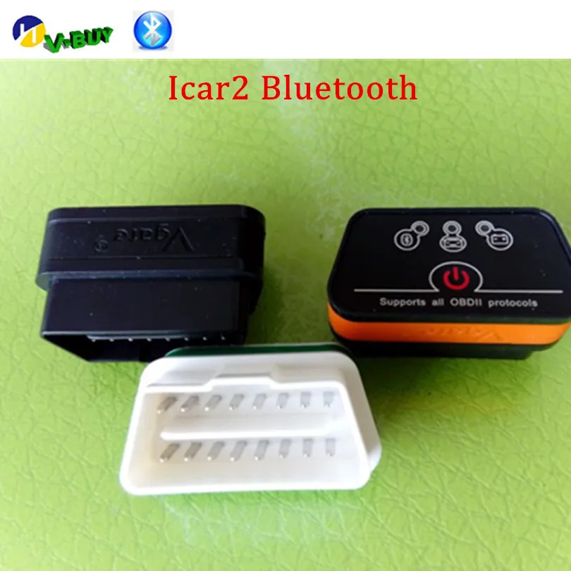 

Whole-sales ELM327 Bluetooth Vgate iCar2 Bluetooth OBD2 OBDII New Level Auto Diagnostic Scanner Tool Support Android