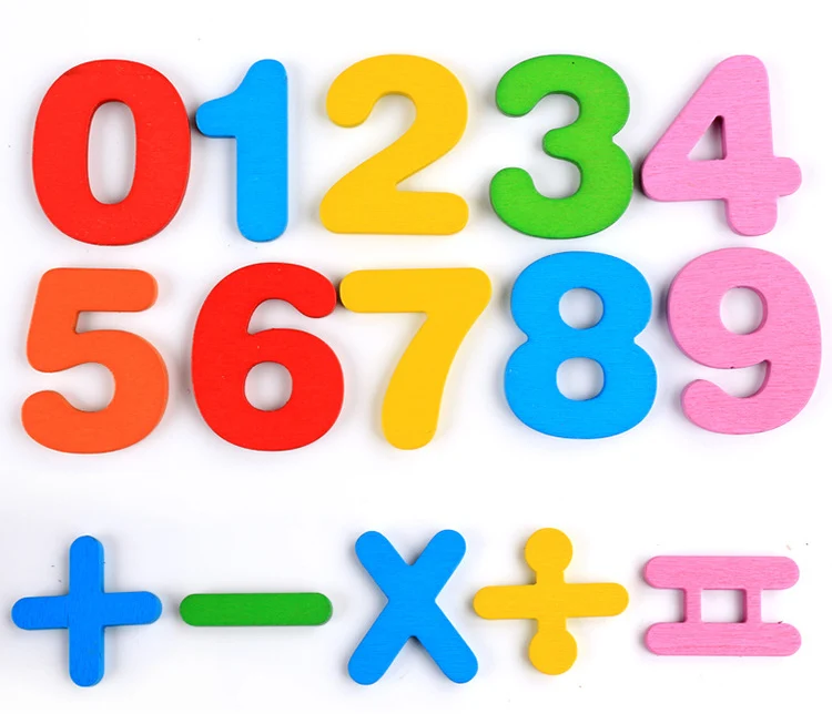 Детские деревянные игрушки, обучающие математики, распознающие геометрические фигуры, красочные счетные цифры/стержни, игрушки для малышей и дошкольников