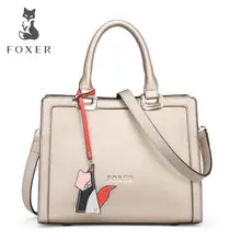 FOXER2016 new high quality luxury fashion Shoulder Messenger bag counter genuine leather handbag women famous brands