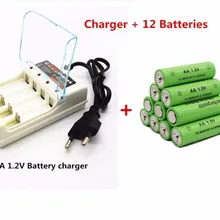 Dolidada AA батарея 3000 1,5 V Quanlity аккумуляторная батарея AA 3000mAh BTY Ni-MH 1,5 V аккумуляторная батарея+ 1 шт зарядное устройство