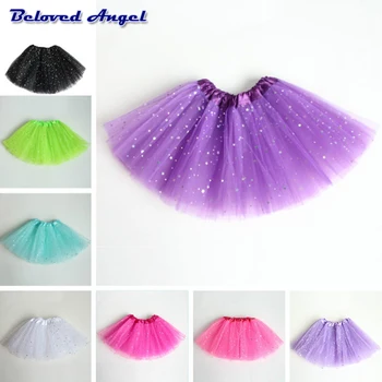

Baby Tutu Skirt Girl Skirts Kids Net Yarn Chiffon Tulle Skirt Children's Performance Clothes Girls Ballet Dancing Party Skirt