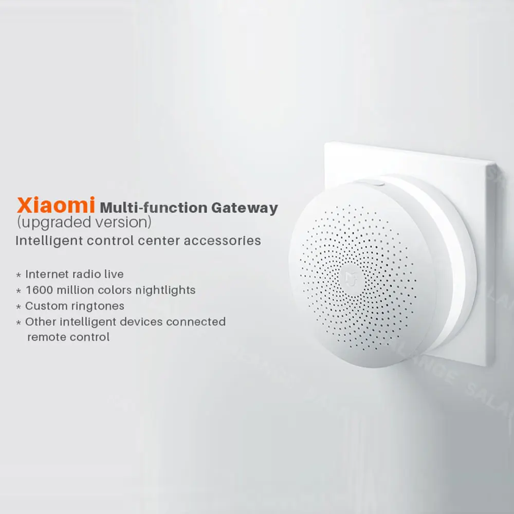 Xiaomi Mijia Smart Home Kit Multifunctio ZigBee шлюз 2 центр управления беспроводное соединение работа с датчиком движения двери