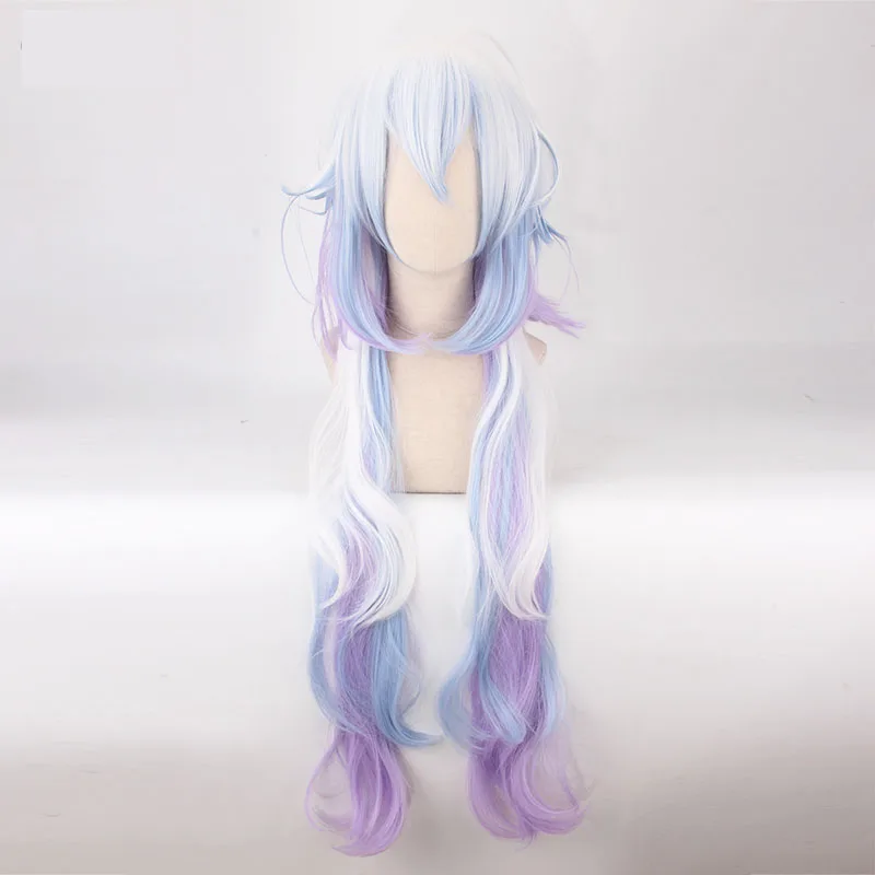Cosroad FGO Fate Grand Order Servant Caster Merlin Cosplay Wig Mixed Colors Long Synthetic Hair1 (2)