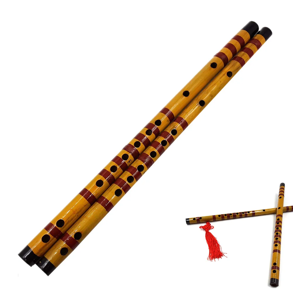 Ключ F бамбуковый музыкальный звук студенческий музыкальный инструмент 7 отверстий 42,5 см