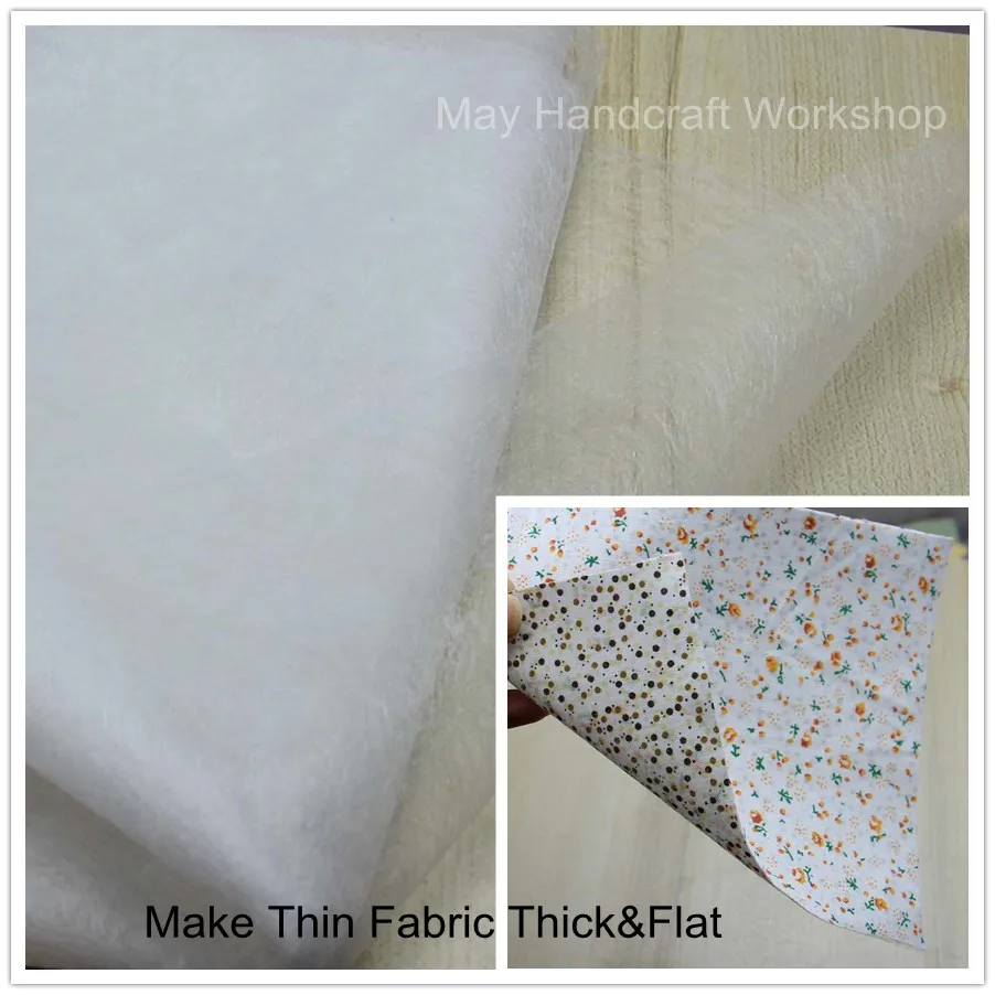 Make Fabric Thick Flat Easy Iron On Sewing Lining Fabric Join Patchwork