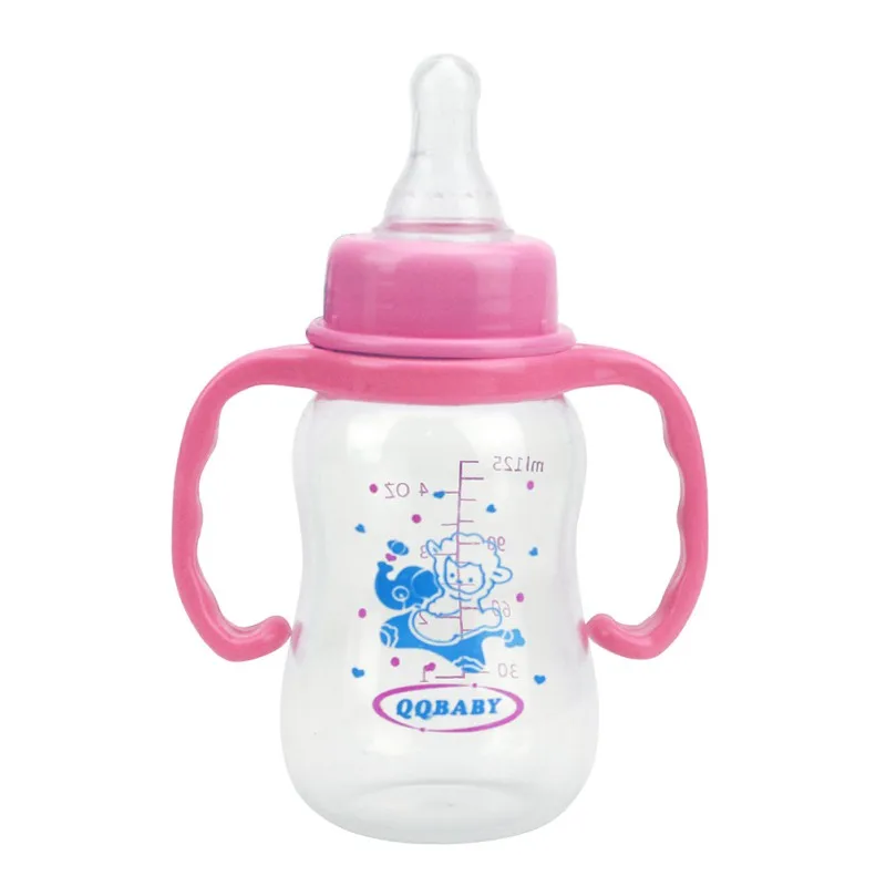 Новый натуральный ребенок Кормление бутылки Розовый Синий Детские Кормление воды Стандартный Калибр ПП бутылка S2