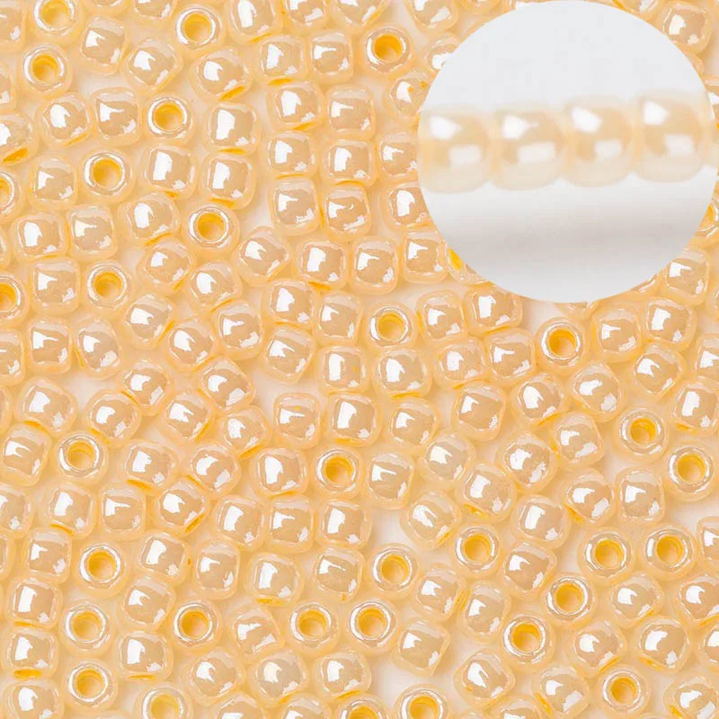 903 (3)New Arrivel Orange Glass Seed Beads Cream Colors Round 110 about 2mm Beading Supplies for Jewelry DIY Making 10glot