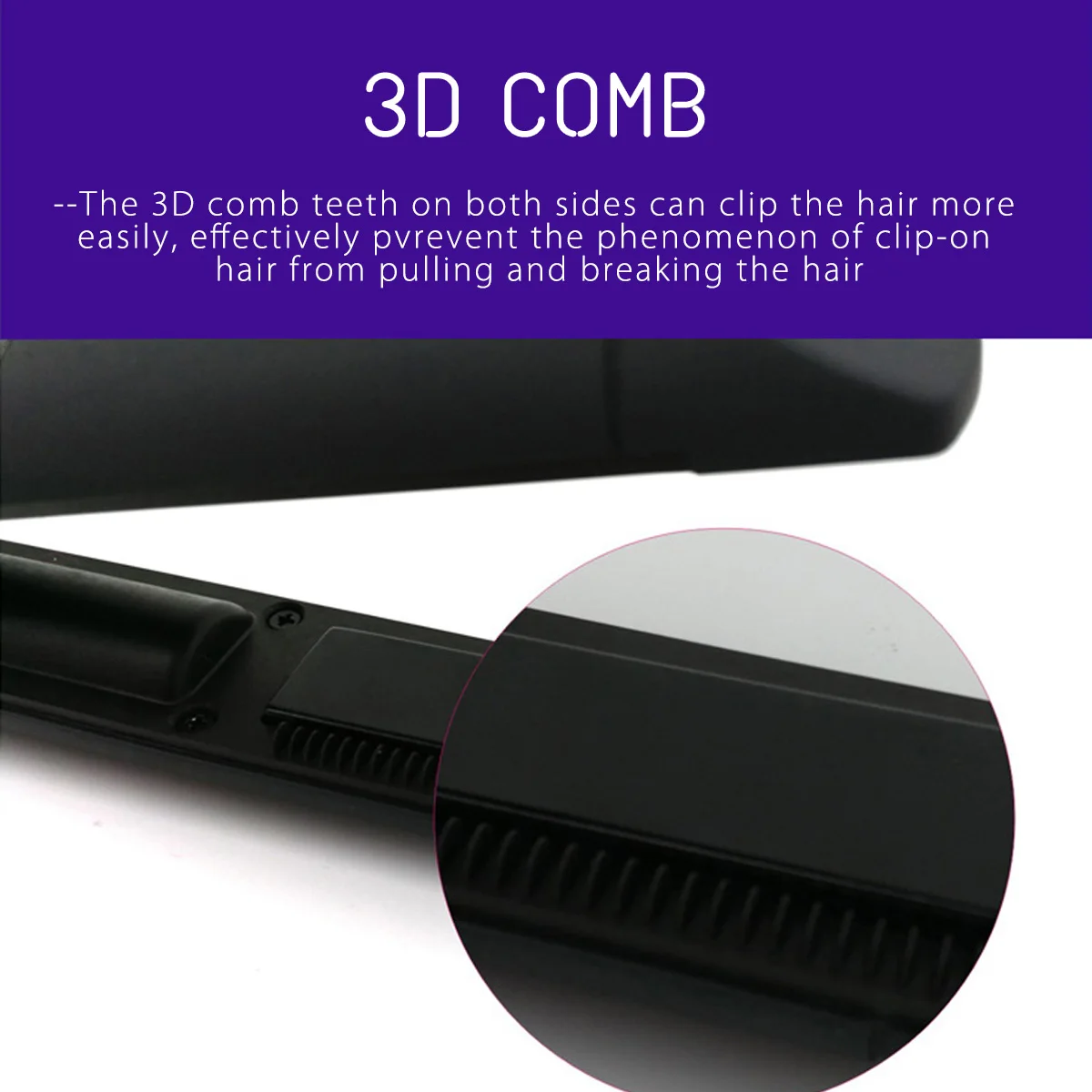 3-в-1 мини беспроводной выпрямитель для волос USB подзарядка бигуди Быстрый нагрев 3D плавающая доска светодиодный дисплей для волос плоский железный внешний аккумулятор