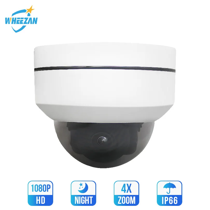 Wheezan ptz ip камера poe наружная Onvif Starlight скоростная купольная домашняя безопасности