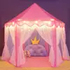 Children Tent Toy Ball Pool Girl Princess Pink Castle Tents Small Playhouses For Kids Portable Baby Outdoor Play Tent Ball Pit 5