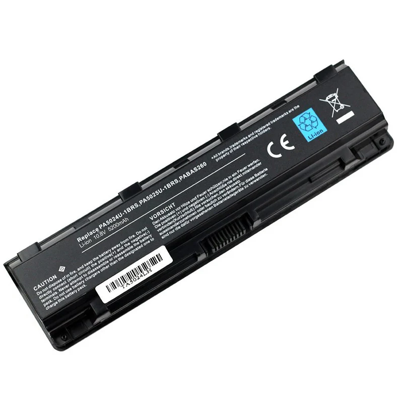 7 xinbox 6cell 5200 мАч PA5024U-1BRS PA5025U PA5026U Батарея для Toshiba Satellite C800 C805 C850 C855 C870 L800 L845 S850 P855