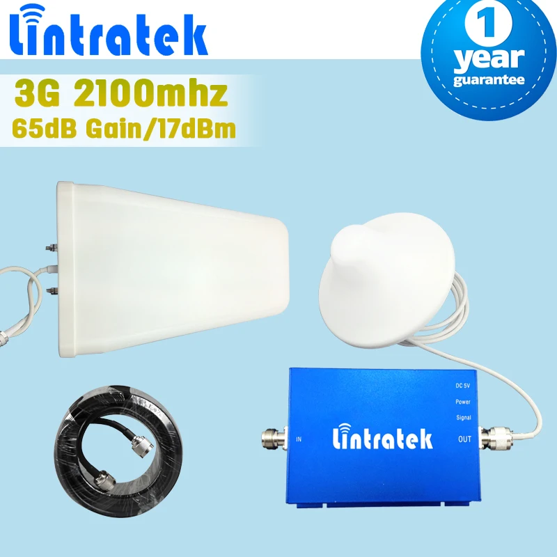 3G 2100 WCDMA Lintratek Domestic Cell Phone Signal Booster Amplifier