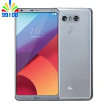 Разблокированный мобильный телефон LG G6 H871/H872/H873 5,7 дюймов 4 Гб ОЗУ 32 Гб ПЗУ Snapdragon 821 двойная задняя камера LTE отпечаток пальца