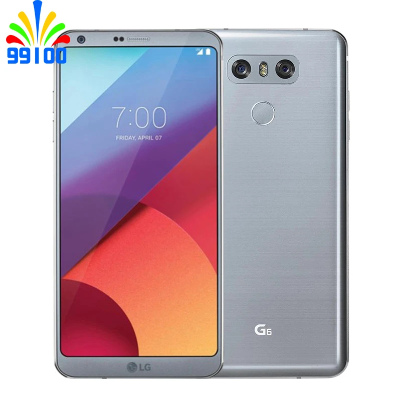 refurbished samsung phones Original Unlocked Original Cellphone LG G6 H873 5.7"  4GB RAM 32GB ROM Snapdragon 821 Dual Back Camera LTE  Fingerprint iphone xr refurbished