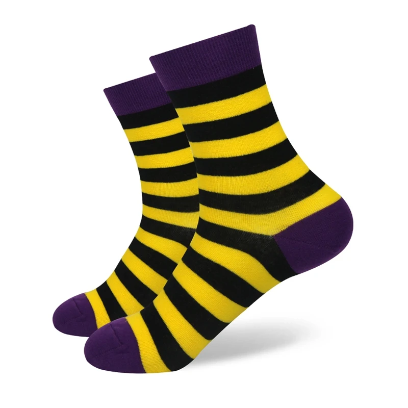 Брендовые забавные женские носки из чесаного хлопка для девочек; хлопковые носки; 21 цвет - Цвет: W103