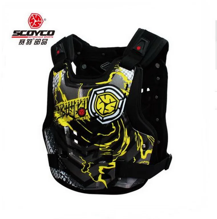 

2018 SCOYCO High-grade Motorcycle Armor Motorbike Armors Chest Back Support Riding Motocross Protective Device Size M L XL