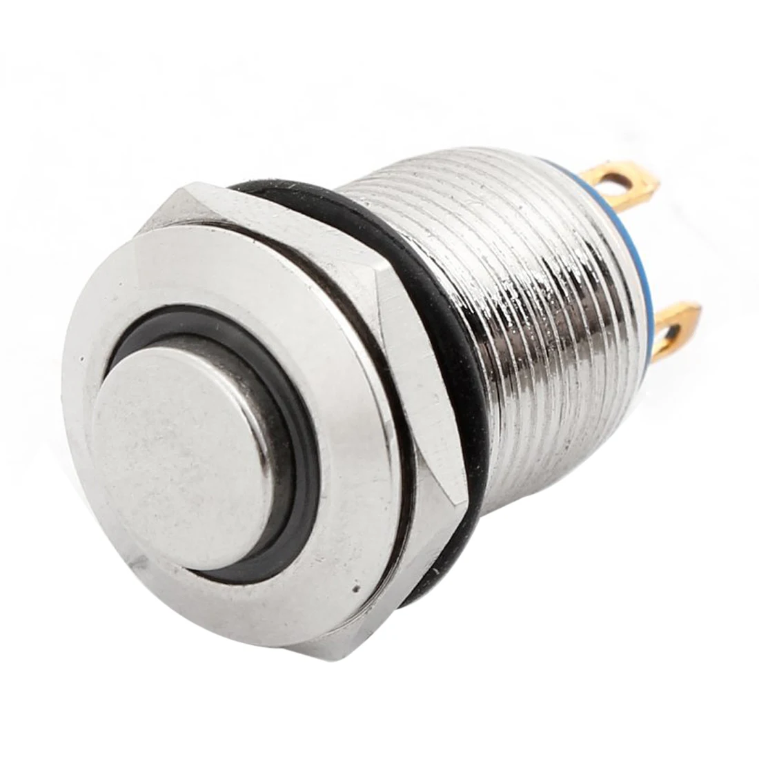

Promotion! DC 5V Blue LED Pilot Light Momentary Action Pushbutton Switch