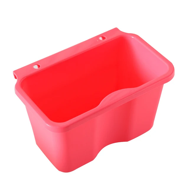 Best Price Square Kitchen Cabinet Simple Mini Trash Storage Box Organizers Garbage Holder Portable Hang Type Garbage Can dark pink Best Price Square Kitchen Cabinet Simple Mini Trash Storage Box Organizers Garbage Holder Portable Hang Type Garbage Can dark pink