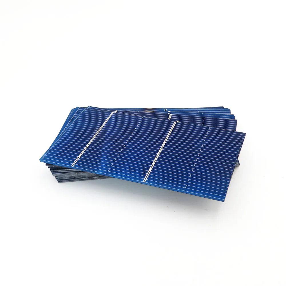 

50Pcs DIY Solar Battery Charger Painel Solar Panel DIY Solar Cells Polycrystalline Photovoltaic Module Solar 0.54W 78*39mm