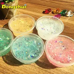 Новая новинка пушистый Floam Slime DIY Diamond glint резиновая грязь Slime шпатлевка Ароматические Ванна снятие стресса без Borax Дети Игрушка-Лизун весело