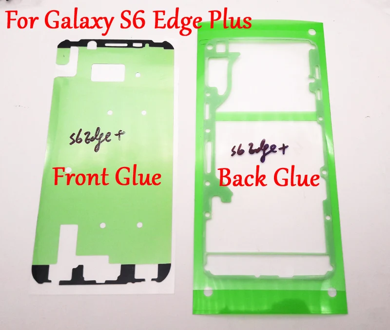 

Original Front Glue Back Adhesive Tape For Samsung Galaxy S6 Edge Plus Back Glass Battery Cover Sticker Waterproof S6 Edge+