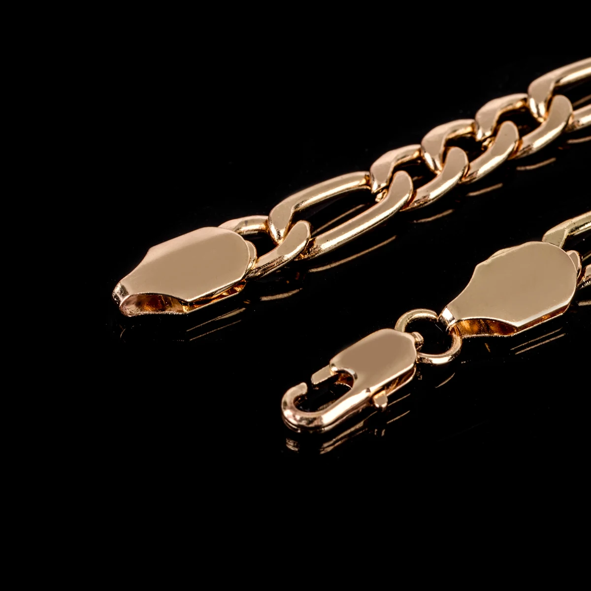 Vintage Men Gold Color Chain Collar Necklace Shellhard Charms DIY Jewelry Hip Hop  Filled Cuban Link Chain Long Necklace