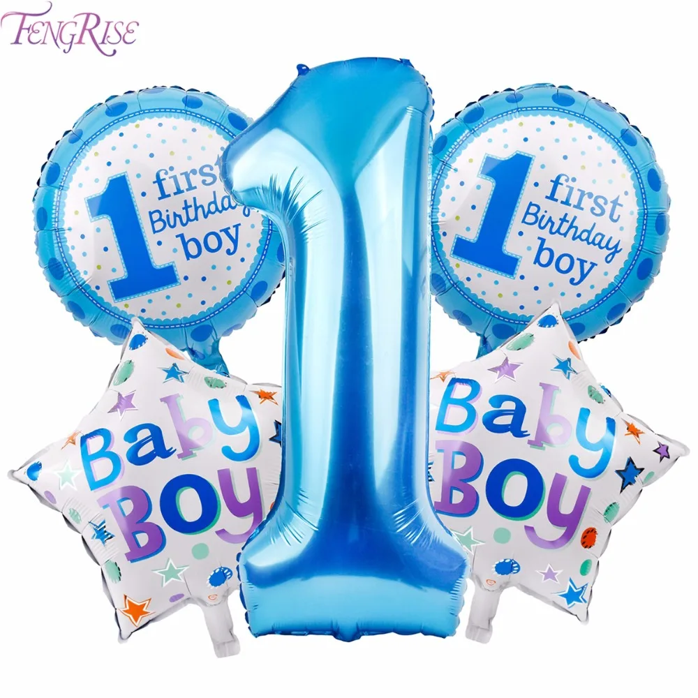 happy first birthday balloons