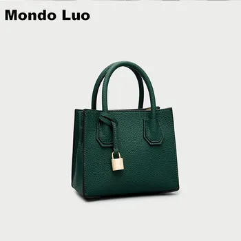 

2018 New Korean Version Women Shoulder Simple Lock Mini Bag.