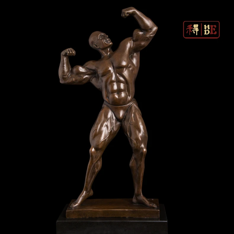 

Wo have copper bronze handicraft sculpture decoration sculpture DS-540 Home Furnishing Fitness Aerobics