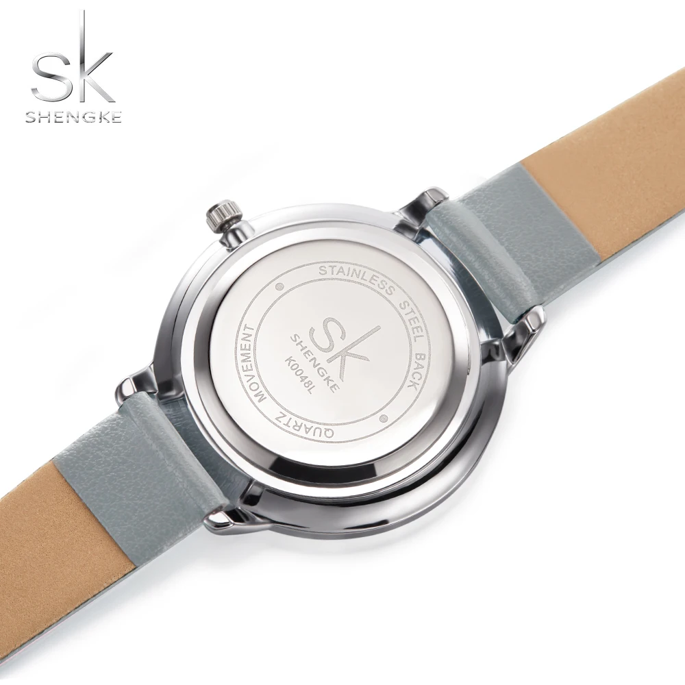 SHENGKE женские часы лучший бренд класса люкс SK модные кожаные reloj mujer relogio