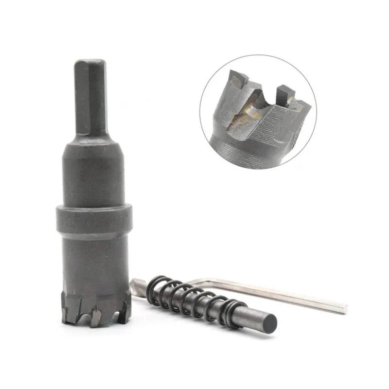 22mm/0.86&quot Cutting Dia Carbide Hole Cutter Heavy Duty for Stainless Steel &amp Alloy | Инструменты