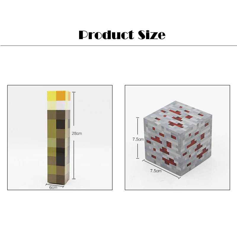 ﻿Buy Original Light Up Minecraft Torch LED Minecraft Lamp Hand Held or