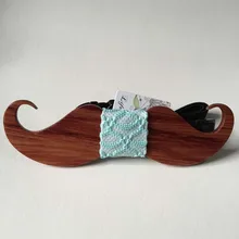 Ручной работы цветок галстук-бабочка Модные Ретро мода один продукт цвет древесины галстук-бабочка свадьбу в Западной Европе xk071