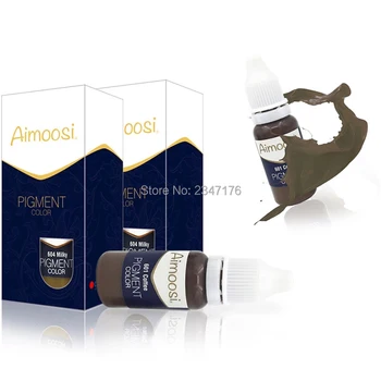 

High quailty Top Level 1 bottle Permanent Makeup Tattoo Inks 15ml 3D Eyebrow Manual Makeup microblading Pigments