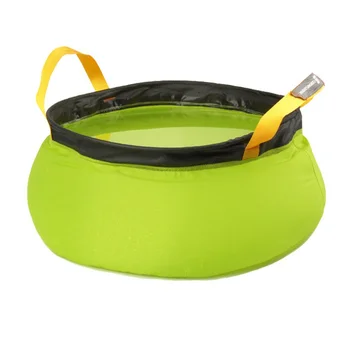 

10L Outdoor Basin Bucket Ultralight Folding Collapsible Water Washbasin Portable Wash Bag Bath Camping Outdoor Tool