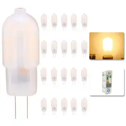20x LED G4 лампа 12 SMD 2835 COB SMD AC/DC 12 В 3 Вт теплый белый Светодиодное освещение огни заменить галогенные для внимания люстры