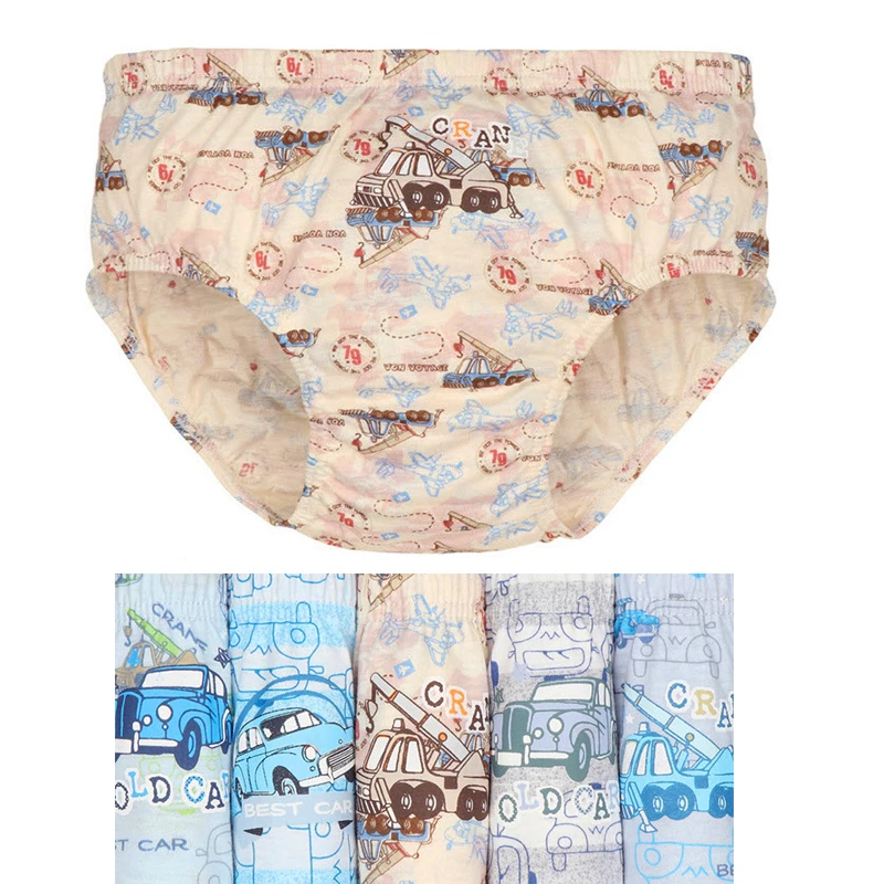 5Pcs-1lot-Kids-Boys-Underwear-Cartoon-Panties-Children-Dinosaur-Robot-Vehicles-Character-Briefs-Cotton-Underpants-3 (2)