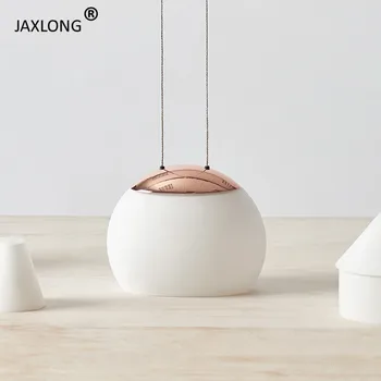 

Nordic Style LED Glass Pendant Lamp Loft Creative Small Pendant Lights Bedroom Bedside Modern Home Decor Lighting Light Fixture