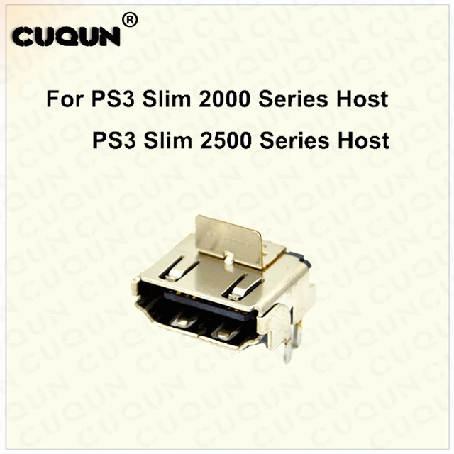 Cheap Orginal HDMI Interface Socket for Sony PS3 Slim HDMI Port Socket Interface Connector for Playstation 3 PS3 Slim 2000/2500 Host