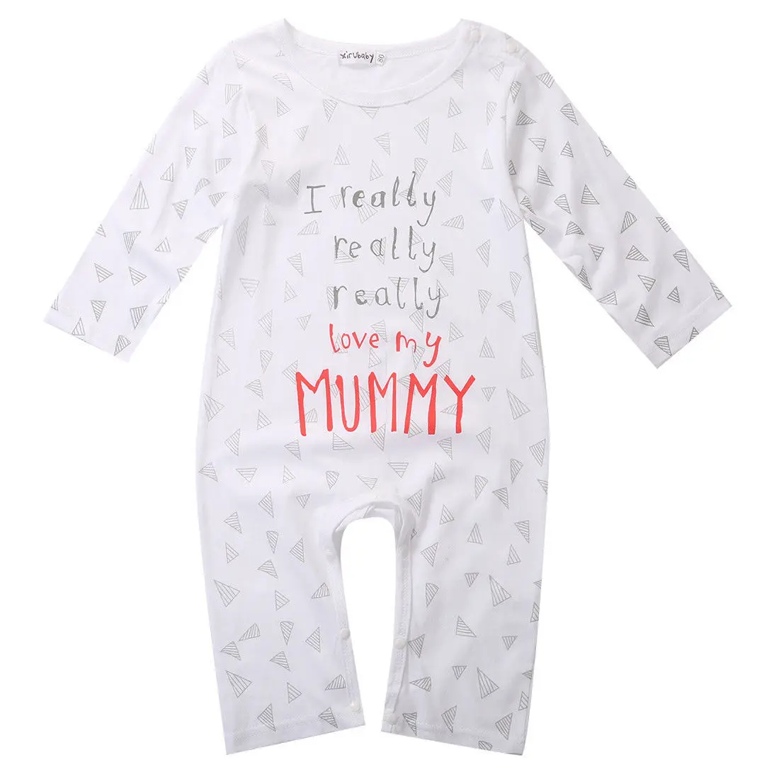 

pudcoco Newborn Toddler Baby Boys Girls Long Sleeve Footies Clothes