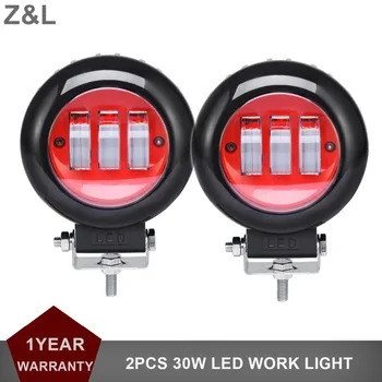 

5INCH 30W LED WORK LIGHT 4X4 AWD 4WD CAR ATV TRUCK TRACTOR SUV MOTORCYCLE 12V 24V ROUND OFF ROAD INDICATOR DRIVING FOG HEADLAMP