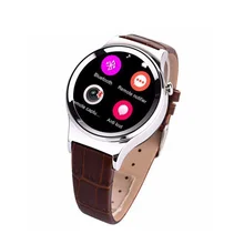 2016 wasserdichte Intelligente Uhr T3 Leder Smartwatch Unterstützung SIM TF Karte Bluetooth WAP GPRS SMS MP3 MP4 Für Android IOS Verschleiß Uhr