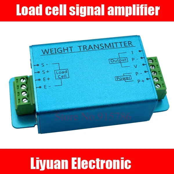 

4-20mA high accuracy Load cell /0-5V Pressure Amplifier Transmitter/Tension Force Amplifier 0-10V