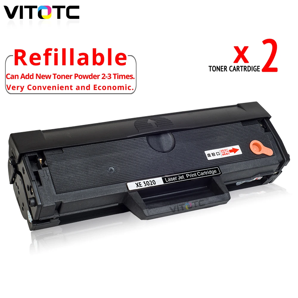 2X картридж с тонером 3020 3025 совместимый Xerox Phaser WorkCentre Printer 106R02773 многоразовый
