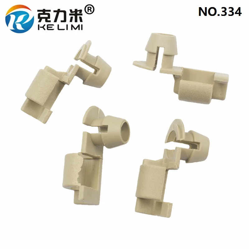 

KE LI MI Car Decoration Door Lock Rod Fastener Gray Plastic Retainer Clips