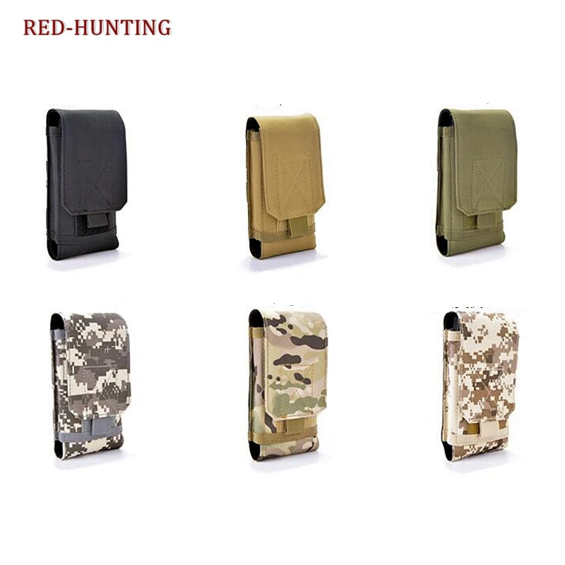 Wholesale Outdoor Military Tactical Molle Mobile Phone Case Holster Waist Phone Belt Pouch Cell