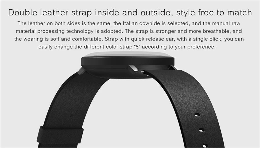 Xiaomi Mijia Smart Quartz Watch Fashion SmartWatch Call Reminder Alarm Vibaration Intelligent Pedometer Waterproof men Mi Watch