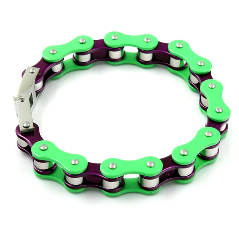 Punk Rock Male Bracelet Biker Bicycle Bracelets For Men Motorcycle Link Chain Cool Bangles Stainless Steel High Quality Jewelry | Украшения