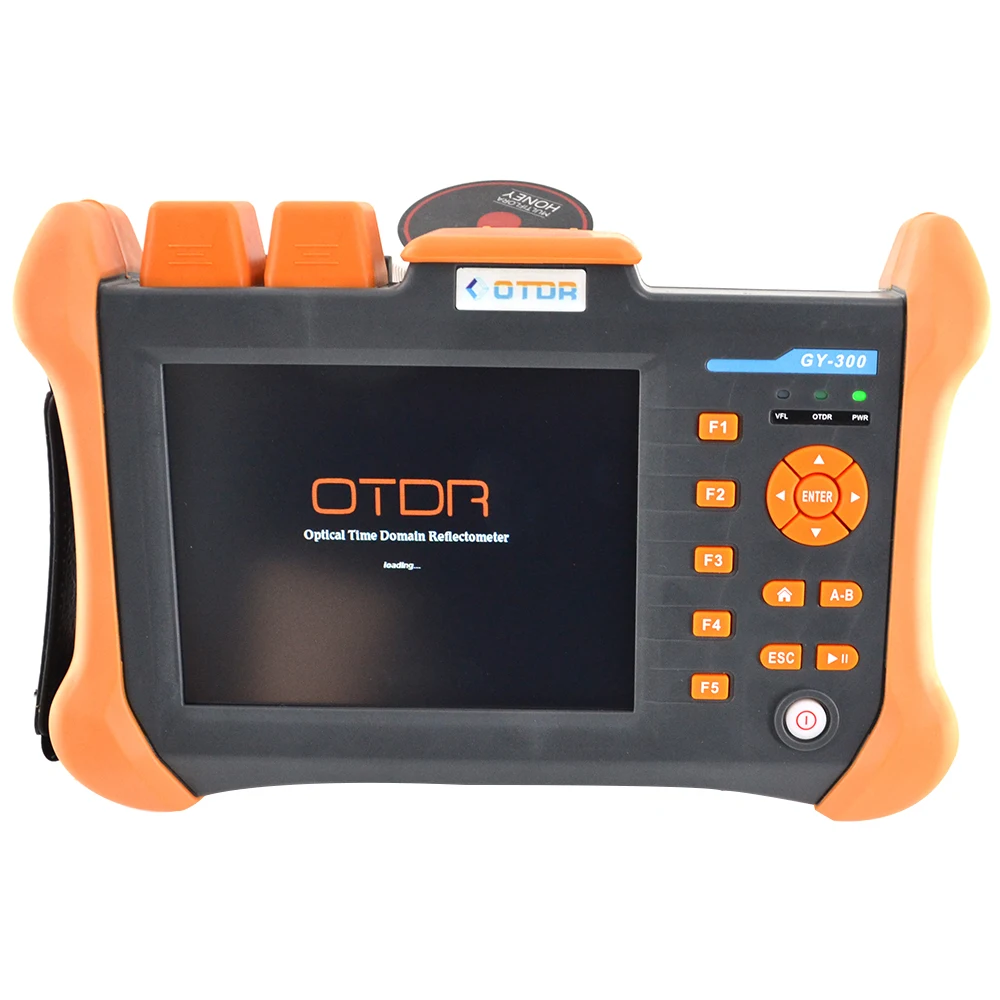 

GUYANG GY300B 5.6inch touchscreen Optical Time Domain Reflectometer 120km OTDR 1310/1550nm 32/30DB with VFL