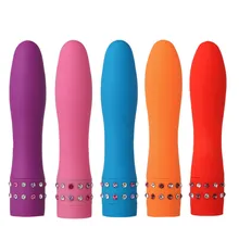 Multi Speed Dildo Mini Masturbate Vibrator Diamond Bullet WG113